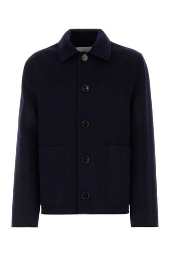 Boxy Buttoned Jacket - Ami Alexandre Mattiussi - Modalova