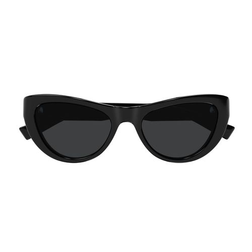 Sl 676 Linea New Wave 001 Black Sunglasses - Saint Laurent Eyewear - Modalova