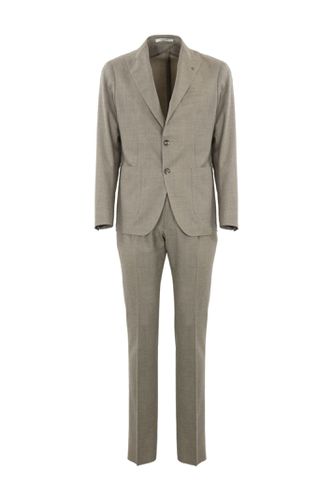 Single-breasted Suit In Wool - Tagliatore - Modalova