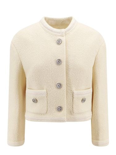 Button-up Cropped Tweed Blazer - Gucci - Modalova