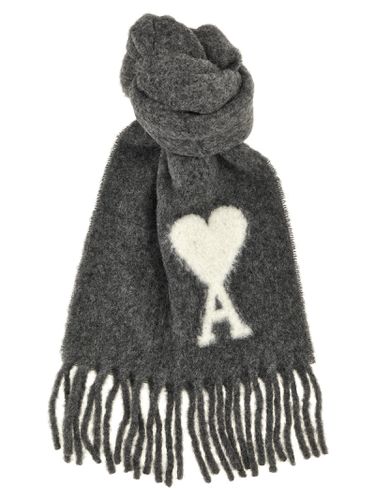 Ami De Coeur Scarf - Ami Alexandre Mattiussi - Modalova