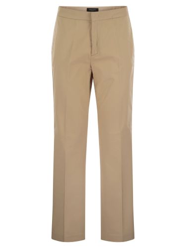 Cotton Gabardine Trousers - Fabiana Filippi - Modalova