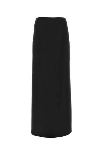 Black Viscose Blend Skirt - Bottega Veneta - Modalova