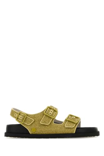 Olive Green Raffia Eternal Sunshine Milano Sandals - Birkenstock - Modalova