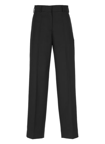 Palm Angels Virgin Wool Trousers - Palm Angels - Modalova