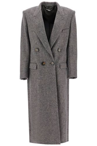 Stella McCartney Maxi Tweed Coat In - Stella McCartney - Modalova