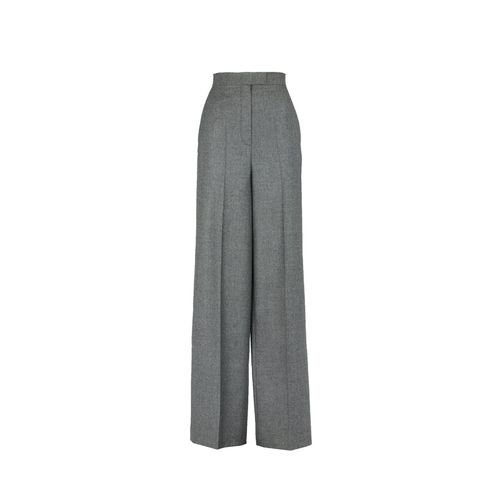 Fendi Wide Leg Wool Pants - Fendi - Modalova