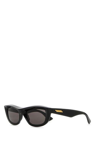 Black Acetate Sunglasses - Bottega Veneta - Modalova