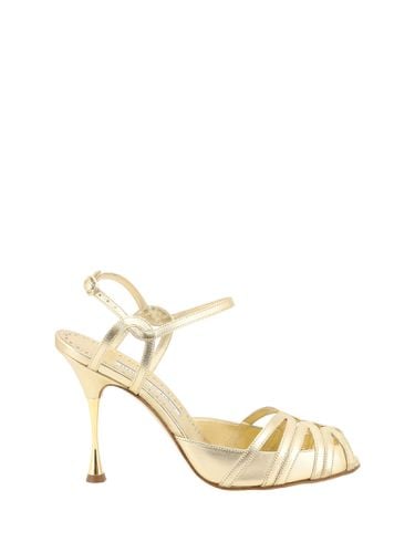 Manolo Blahnik Makanak Nappa Sandal - Manolo Blahnik - Modalova