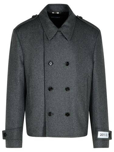 Double-breasted Coat - Dolce & Gabbana - Modalova