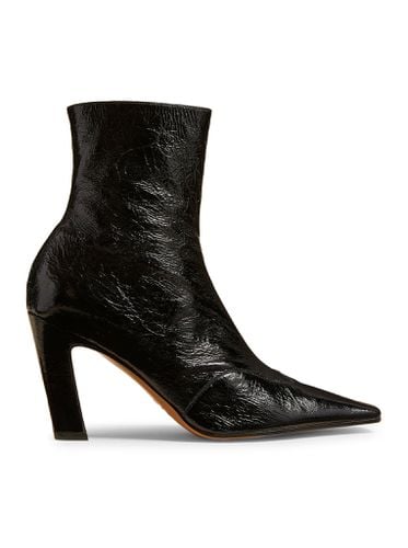 The Nevada Stretch High Boot In Crinkled Leather - Khaite - Modalova