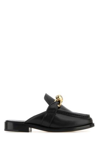 Leather Astaire Slippers - Bottega Veneta - Modalova