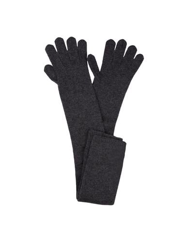 Max Mara Grey Timor Long Gloves - Max Mara - Modalova