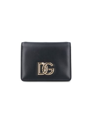 Logo-plaque Foldover Top Crossbody Bag - Dolce & Gabbana - Modalova