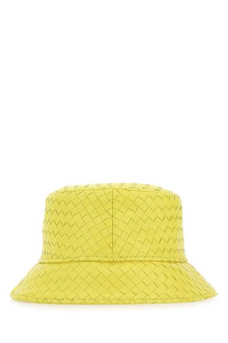 Yellow Nappa Leather Hat - Bottega Veneta - Modalova