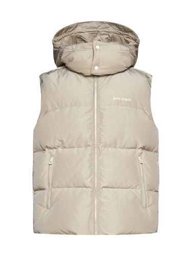 Palm Angels Sleeveless Down Jacket - Palm Angels - Modalova