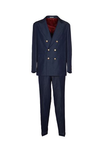 Double-breasted Suit - Brunello Cucinelli - Modalova