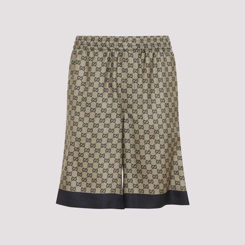 Gucci Silk Shorts - Gucci - Modalova