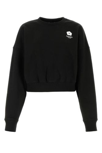 Kenzo Black Cotton Sweatshirt - Kenzo - Modalova