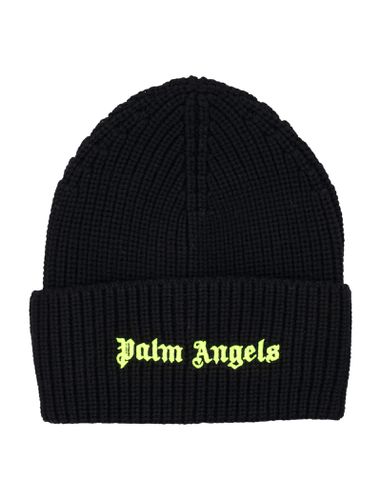 Palm Angels Classic Ribbed Beanie - Palm Angels - Modalova