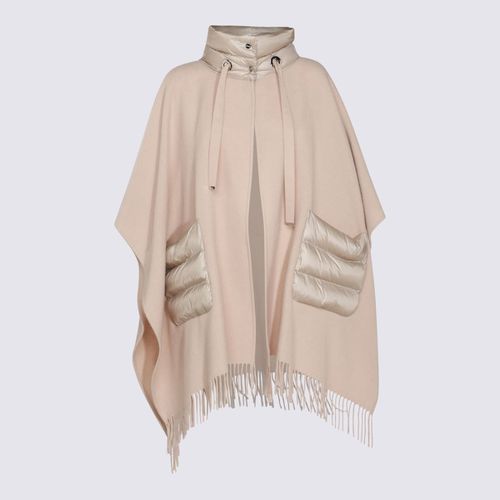 Beige Wool Capes Herno - Herno - Modalova