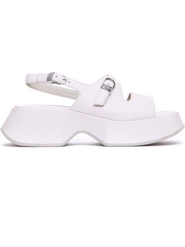 Vic Matié White Leather Sandals - Vic Matié - Modalova