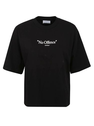 No Offence Printed T-shirt - Off-White - Modalova