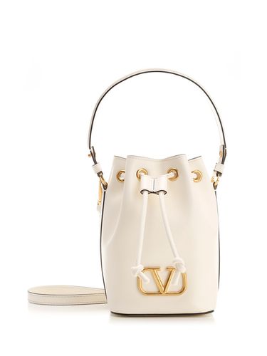 V Logo Mini Bucket Bag - Valentino Garavani - Modalova