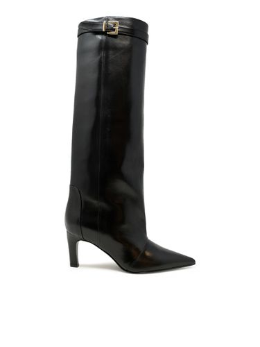 Lella Baldi Black Leather Boots - Lella Baldi - Modalova