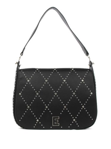 Black Jewel Shoulder Bag In Eco Leather - Ermanno Firenze - Modalova