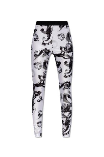 Baroque Print Leggings - Versace Jeans Couture - Modalova