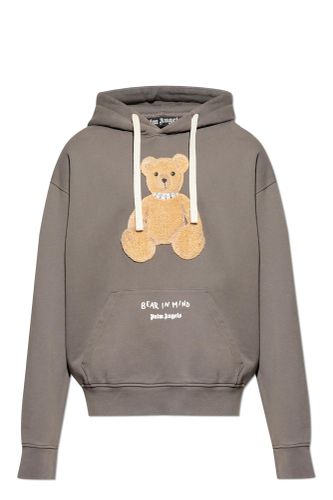 Sweatshirt With A Distinctive Teddy Bear Motif - Palm Angels - Modalova
