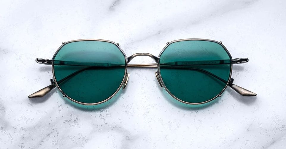 Hartana - Gold Antique Sunglasses - Jacques Marie Mage - Modalova