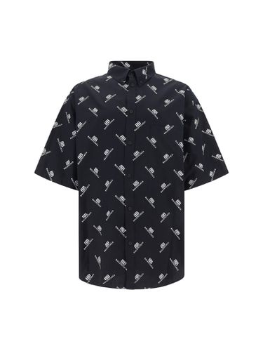 Balenciaga bb Monogram Logo Shirt - Balenciaga - Modalova