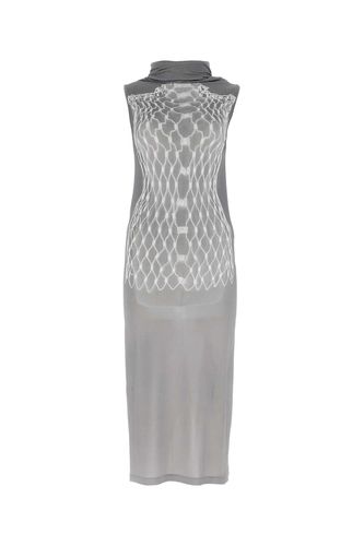 Grey Jersey Dress - MM6 Maison Margiela - Modalova