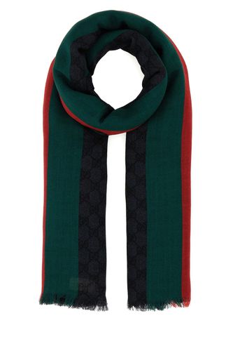 Gucci Embroidered Wool Scarf - Gucci - Modalova