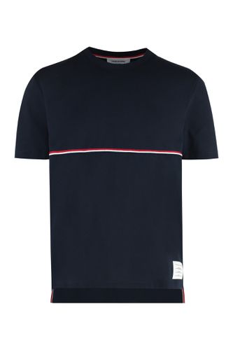 Thom Browne Logo Cotton T-shirt - Thom Browne - Modalova