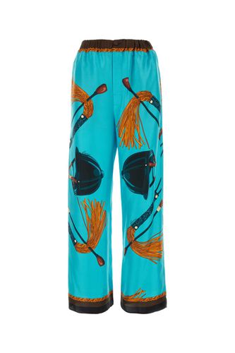 Gucci Printed Twill Pant - Gucci - Modalova