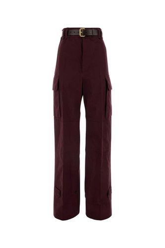 Belted Straight Leg Pants - Saint Laurent - Modalova