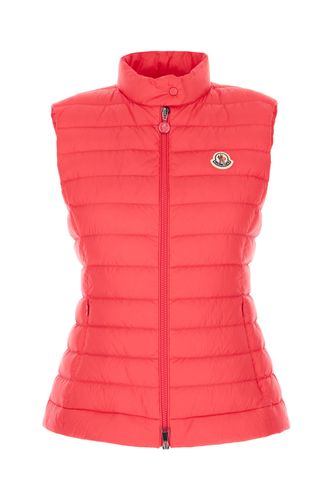 Fluo Fuchsia Nylon Igens Sleeveless Down Jacket - Moncler - Modalova