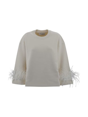 Round Neck Sweatshirt - Philosophy di Lorenzo Serafini - Modalova