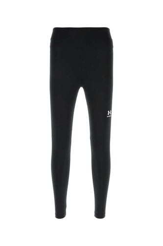 Black Stretch Polyester X Under Armour Leggings - Balenciaga - Modalova