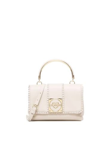 Bag With Handle And Logo - Love Moschino - Modalova