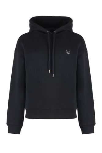 Maison Kitsuné Logo Cotton Hoodie - Maison Kitsuné - Modalova