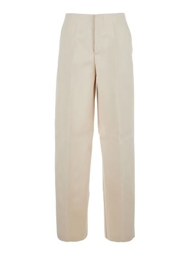 Wide Leg Pants With Tailored Pleats In Acetate Fabric Woman - Philosophy di Lorenzo Serafini - Modalova