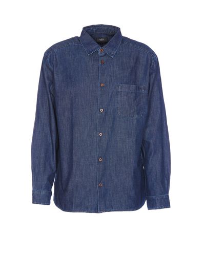 A. P.C. Malo Logo Shirt - A.P.C. - Modalova