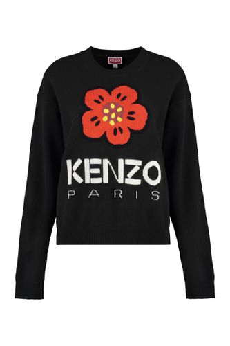 Kenzo Crew-neck Wool Sweater - Kenzo - Modalova