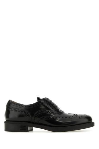 Leather Churchs X Lace-up Shoes - Miu Miu - Modalova