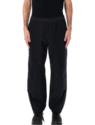 Embroidered Logo Jogging Trousers - Moncler - Modalova