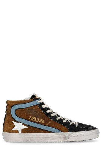 Slide High-top Lace-up Sneakers - Golden Goose - Modalova